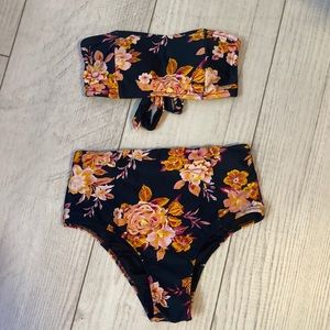 Volcom High Rise Strapless Bikini⭐️FINAL PRICE⭐️